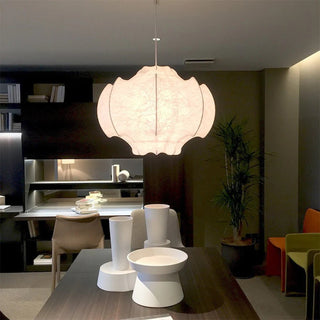 Lotus Lampe Suspendue Minimaliste en Soie