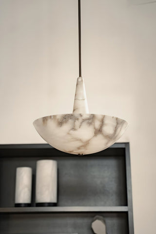 Nysilos Suspension Albâtre Métal Nordic Premium