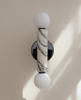 Obelisk Orb Sconce-Neutral Decor