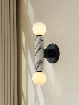 Obelisk Orb Sconce-Neutral Decor