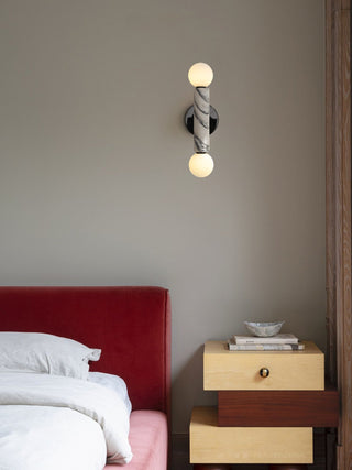 Obelisk Orb Sconce-Neutral Decor