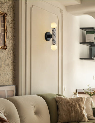 Obelisk Orb Sconce-Neutral Decor