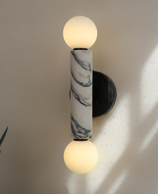 Obelisk Orb Sconce-Neutral Decor