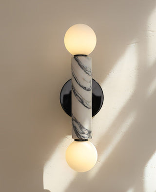 Obelisk Orb Sconce-Neutral Decor