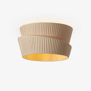 Zethayra Lampe Plafonnier en Tissu Naturel