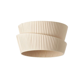 Zethayra Lampe Plafonnier en Tissu Naturel