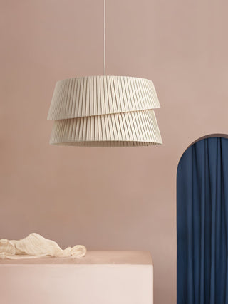 Ilira Suspension Tissu Twist Élégance Premium