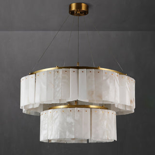 Ilveliel Suspension à Deux Niveaux en Albâtre