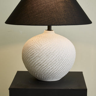 Elaarelle Lampe de Table en Céramique Minimaliste