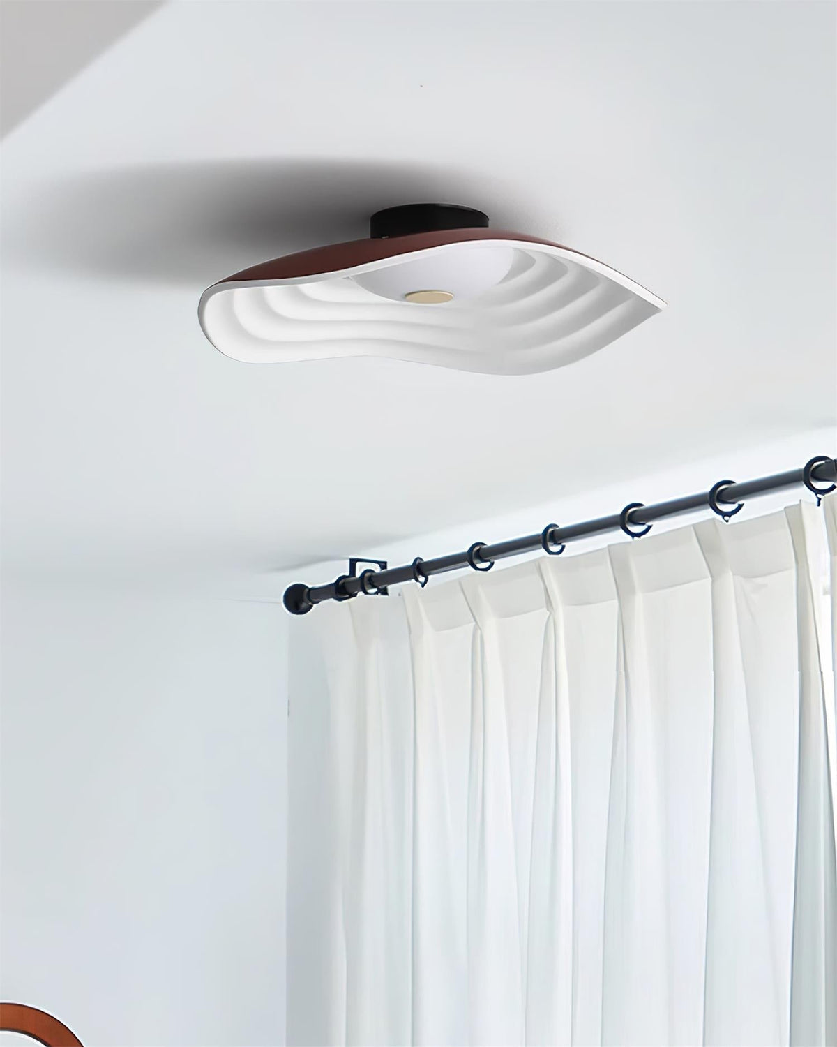 Zeylo Wave Ceiling Lamp-Neutral Decor