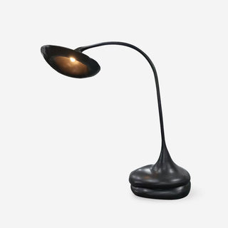 Elsilora Lampe de Bureau Courbe Noire
