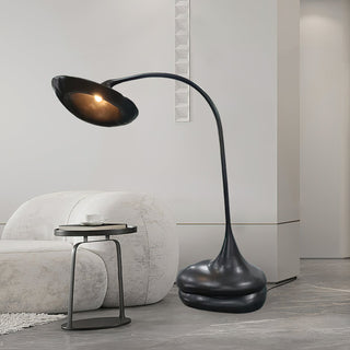 Elsilora Lampe de Bureau Courbe Noire