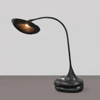 Elsilora Lampe de Bureau Courbe Noire