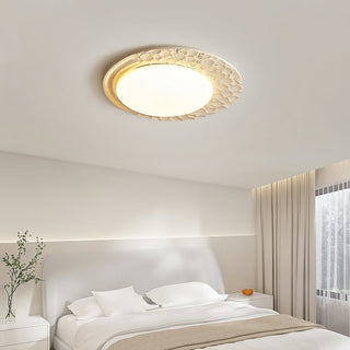 Ivsoris Lumière de Plafond Texturée en Travertin