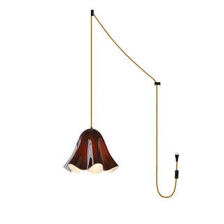 Vera Bloom Swag Pendant Lamp-Neutral Decor