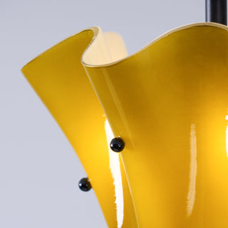 Eldis Lampe Plafond Semi-Encastrée en Verre Murano-Luire