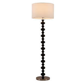 Eloisen Bois Tissu Lampadaire Minimaliste