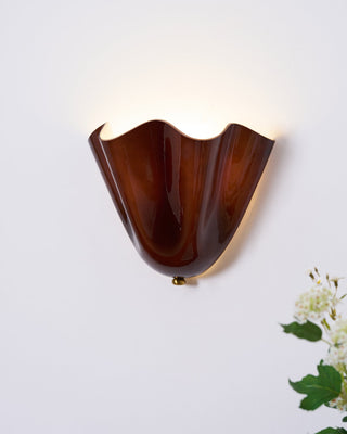 Lustra Lampe Murale Élégante aux Courbes Douces-Luire
