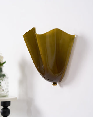 Lustra Lampe Murale Élégante aux Courbes Douces-Luire