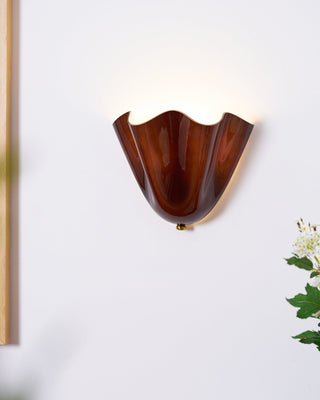Lustra Lampe Murale Élégante aux Courbes Douces-Luire