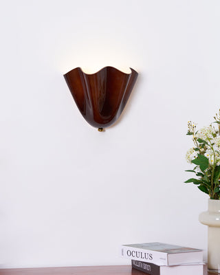 Lustra Lampe Murale Élégante aux Courbes Douces-Luire