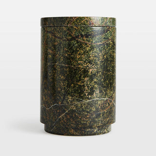 Verdant Stone Candle Holder-Neutral Decor