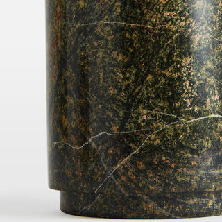 Verdant Stone Candle Holder-Neutral Decor