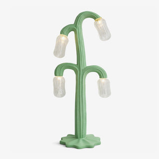 Verdant Bloom Floor Lamp-Neutral Decor