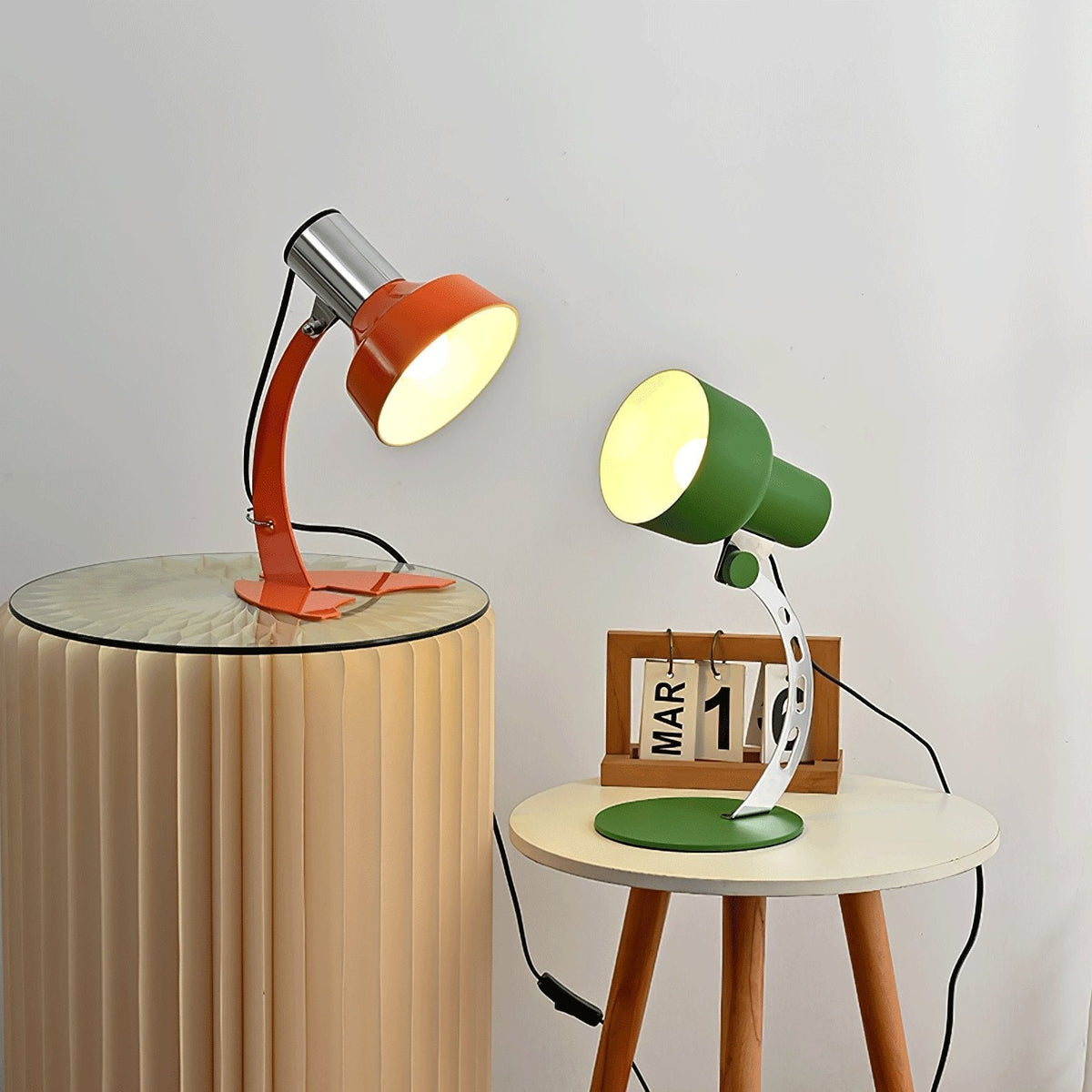 Selaneria Lampe de Table Style Rétro