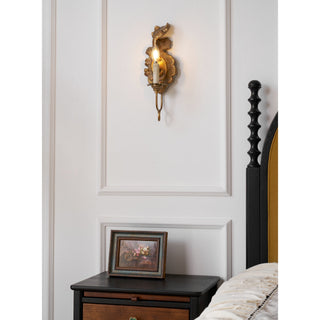 Olsilel Applique Murale Résine Métal Élégance Vintage