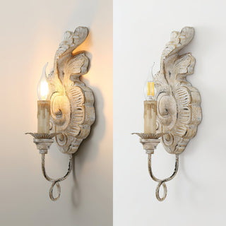 Olsilel Applique Murale Résine Métal Élégance Vintage