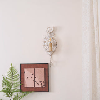 Olsilel Applique Murale Résine Métal Élégance Vintage
