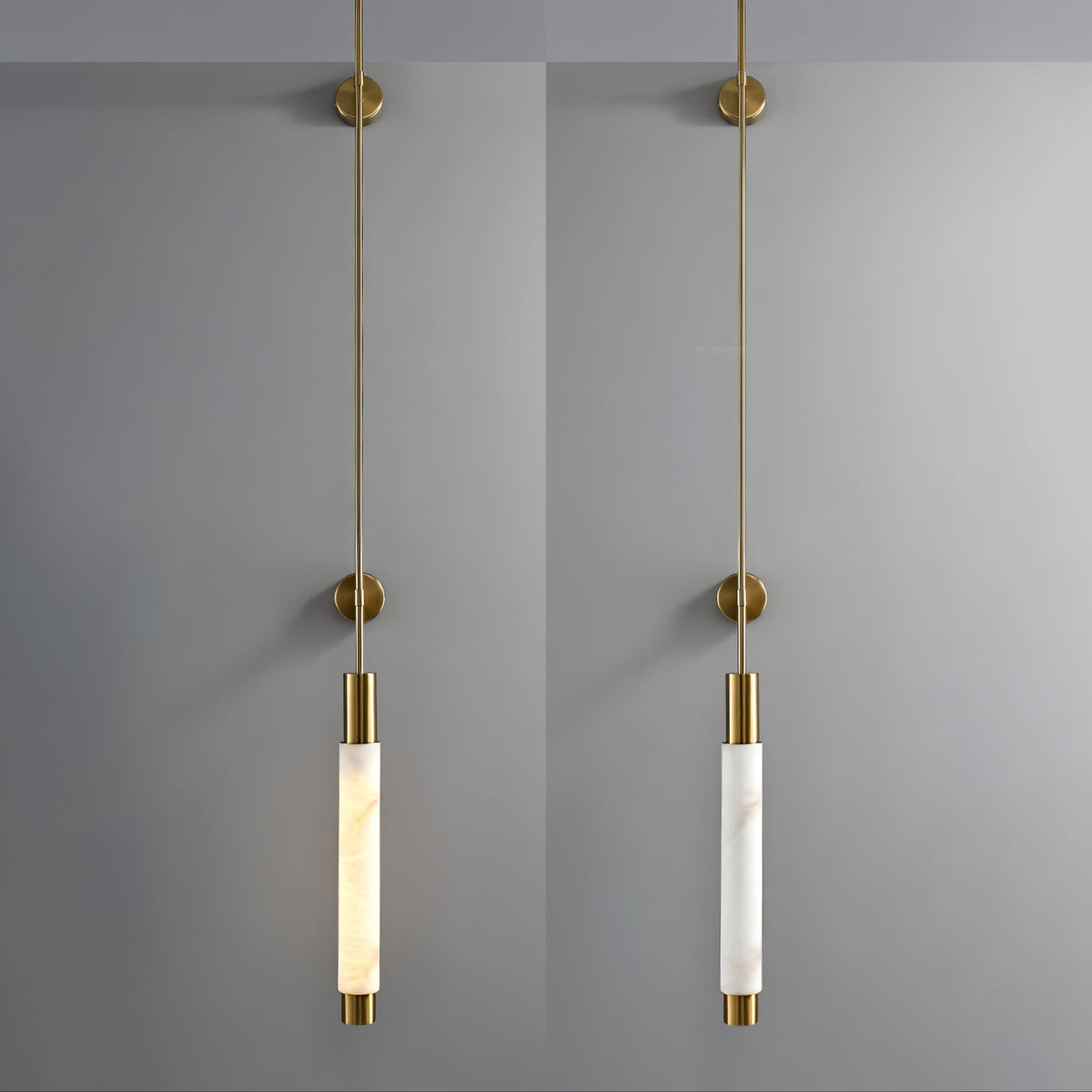 Ardelia Lampe Murale en Albâtre Liner
