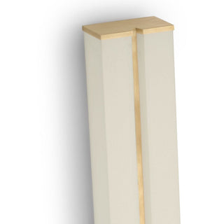 Columnar Fabric Sconce-Neutral Decor