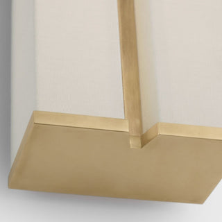 Columnar Fabric Sconce-Neutral Decor