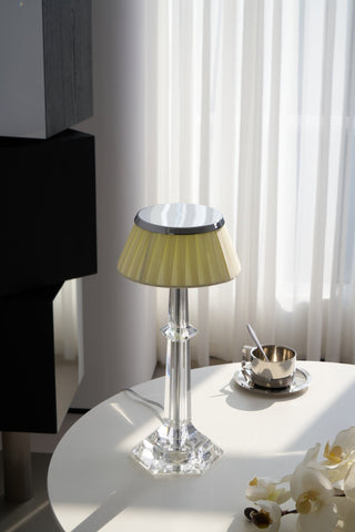 Haloza Lampe de Table en Tissu Luxueuse