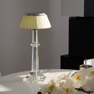 Haloza Lampe de Table en Tissu Luxueuse