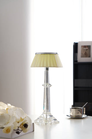 Haloza Lampe de Table en Tissu Luxueuse