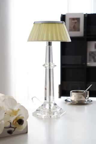 Haloza Lampe de Table en Tissu Luxueuse