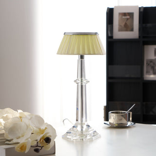 Haloza Lampe de Table en Tissu Luxueuse