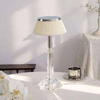 Haloza Lampe de Table en Tissu Luxueuse