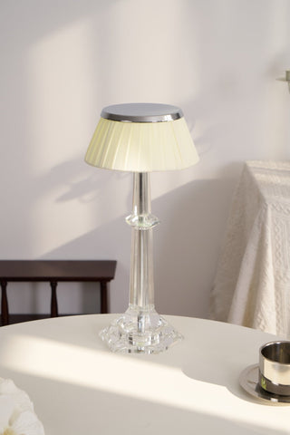Haloza Lampe de Table en Tissu Luxueuse