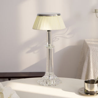 Haloza Lampe de Table en Tissu Luxueuse