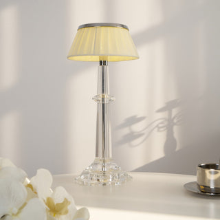 Haloza Lampe de Table en Tissu Luxueuse