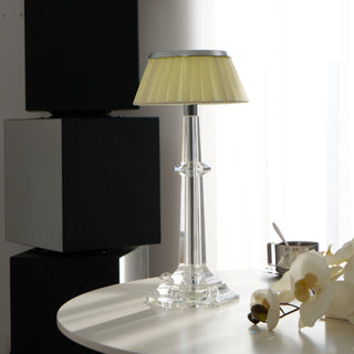 Haloza Lampe de Table en Tissu Luxueuse