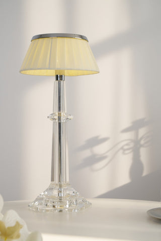 Haloza Lampe de Table en Tissu Luxueuse