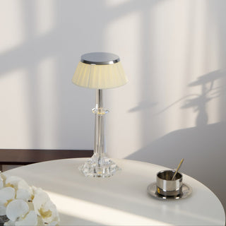 Haloza Lampe de Table en Tissu Luxueuse