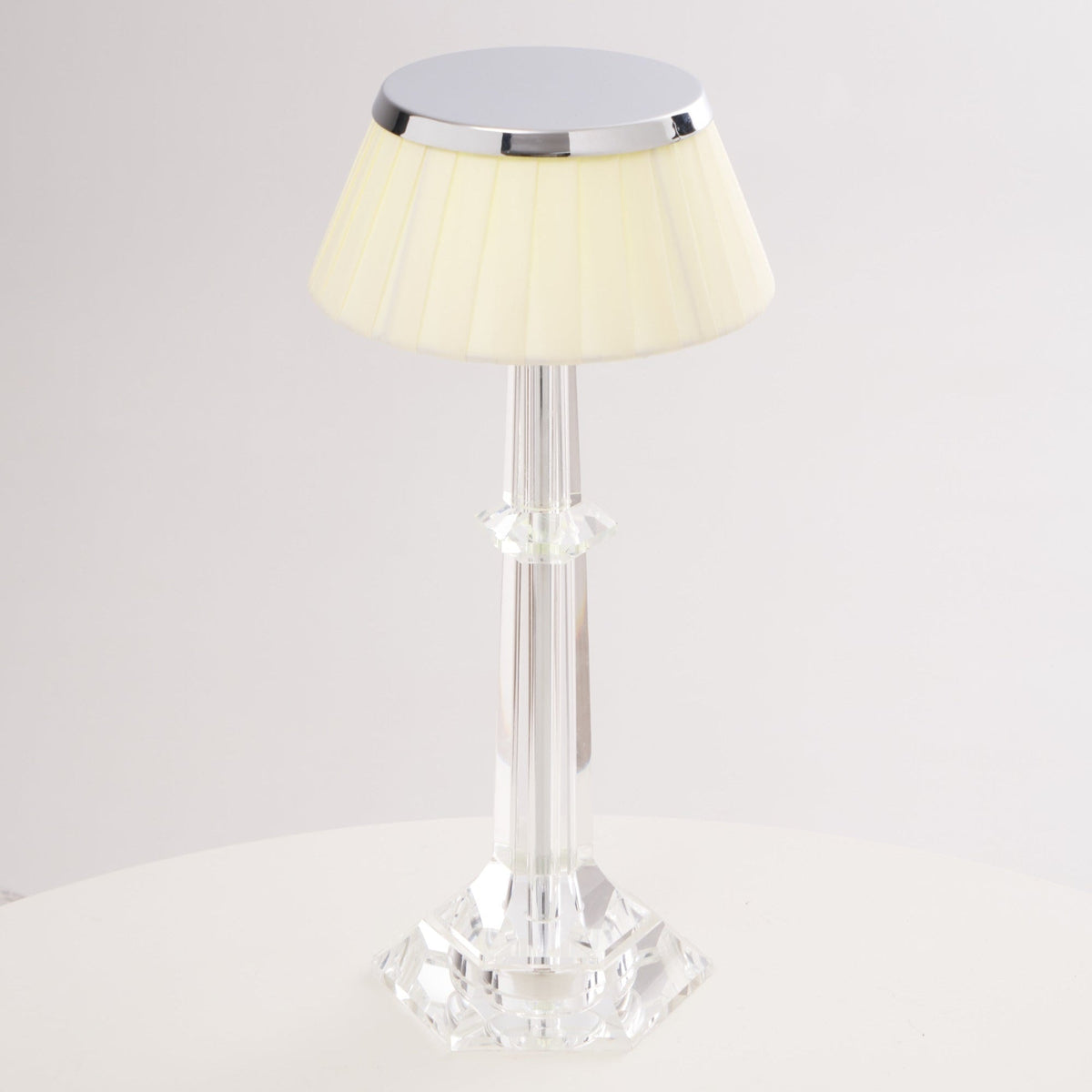 Haloza Lampe de Table en Tissu Luxueuse