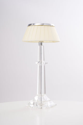 Haloza Lampe de Table en Tissu Luxueuse