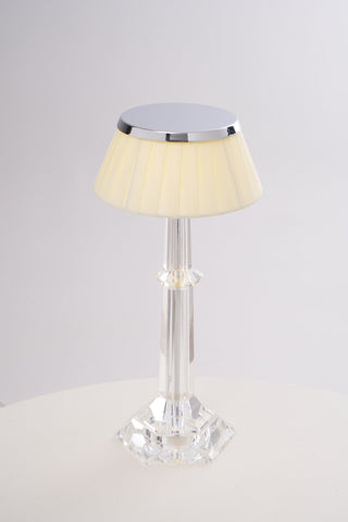 Haloza Lampe de Table en Tissu Luxueuse